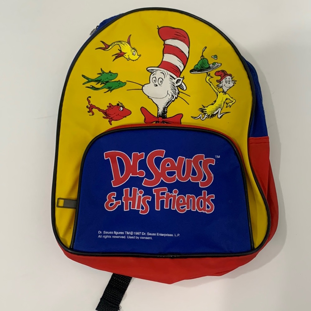 Vintage Dr.Seuss backpack
